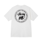 Stussy Lion Dot Pigment Dyed T-Shirt Natural