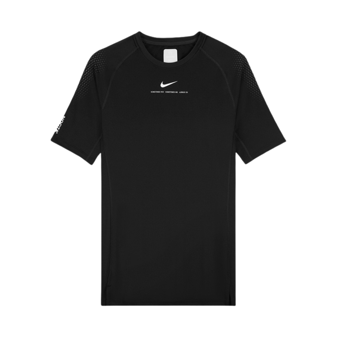 나이키 x 드레이크 녹타 NRG 에센셜 숏슬리브 베이스 레이어 탑 블랙 (DM1710-010)