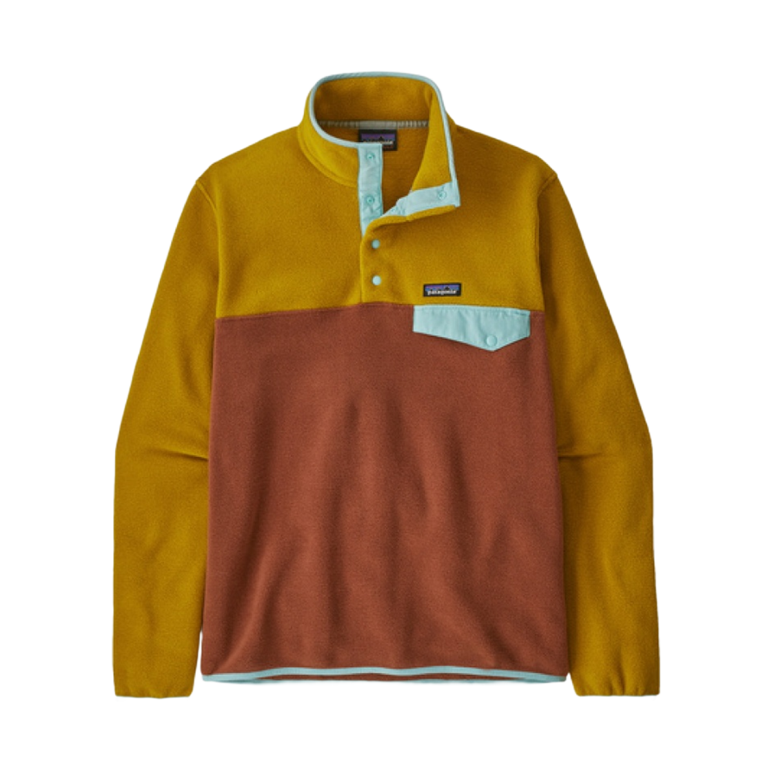 파타고니아 라이트웨이트 신칠라 스냅-T 플리스 풀오버 시수 브라운(Patagonia Lightweight Synchilla Snap-T Fleece Pullover Sisu Brown) - 1
