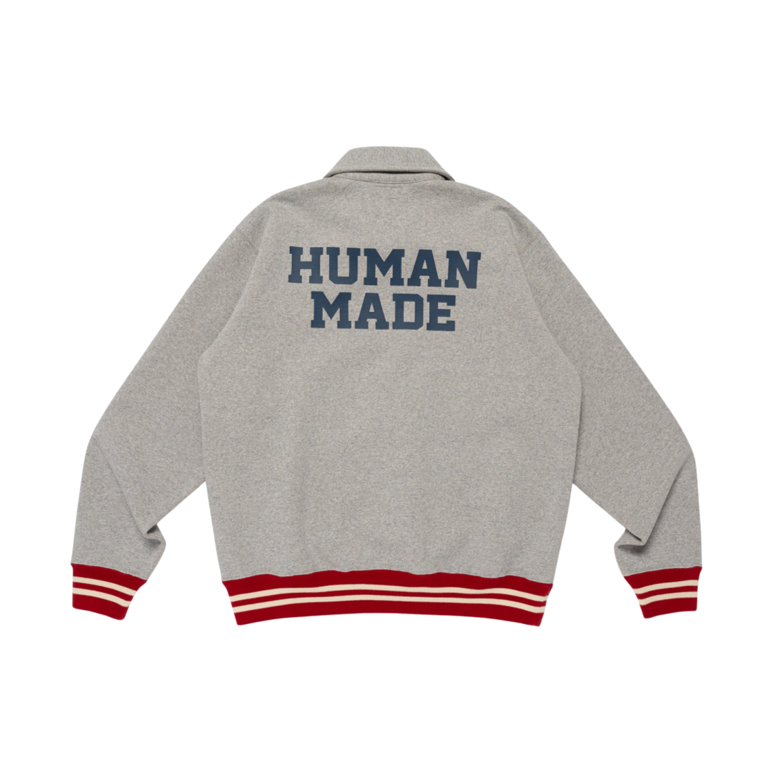 휴먼 메이드 하프집 스웨트셔츠 그레이(Human Made Half-Zip Sweatshirt Gray) - 2