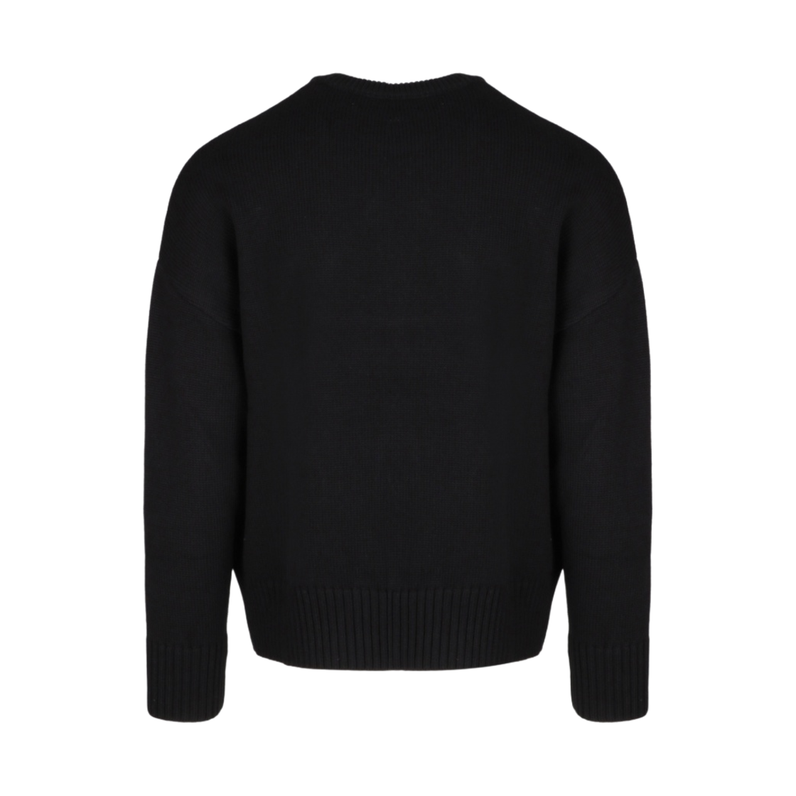아미 빅 하트 로고 오버사이즈 스웨터 블랙 - 20FW(AMI de Coeur Oversize Sweater Black - 20FW) - 2