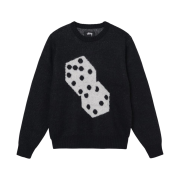 Stussy Dice Mohair Sweater Black