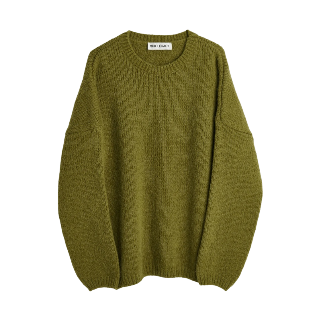 아워레가시 팝오버 라운드넥 알파카 스웜프 그린(Our Legacy Popover Roundneck Alpaca Swamp Green) - 1