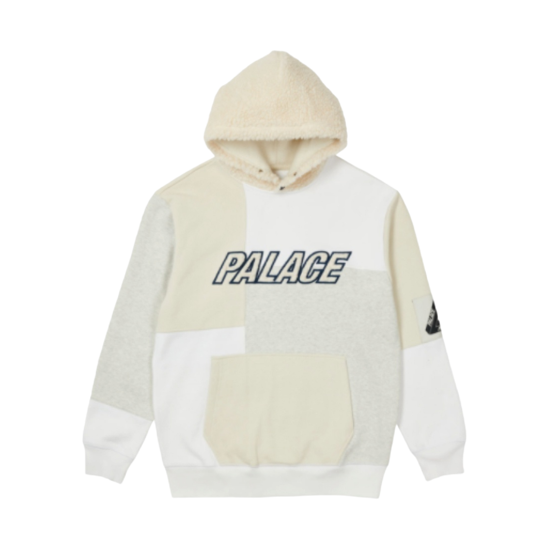 팔라스 플리스 후드 화이트 - 21SS(Palace Fleeced Hood White - 21SS) - 1