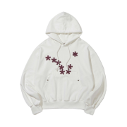 Karactor Dipper Logo Hoodie Off White