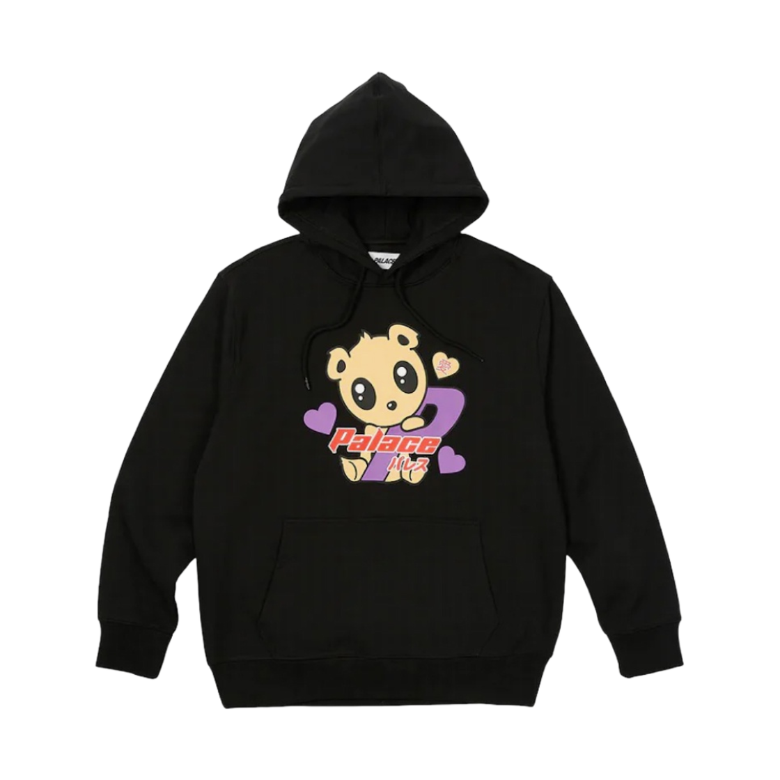 팔라스 카와이 후드 블랙 - 23SS(Palace Kawaii Hood Black - 23SS) - 1