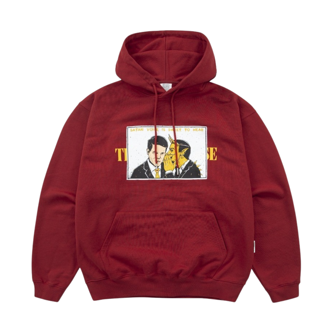 [KREAM 단독] 더바이닐하우스 사탄 보이스 후드 레드([KREAM 단독] Thevinylhouse Satan Voice Hoodie Red)