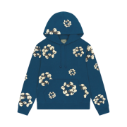 Denim Tears x Cactus Plant Flea Market Wreath Hoodie Navy