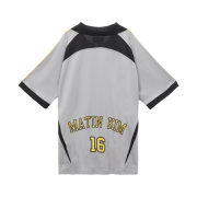 Matin Kim Sporty Track Jersy Top Grey