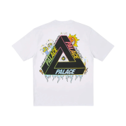 Palace Tri-Lottie T-Shirt White - 23FW