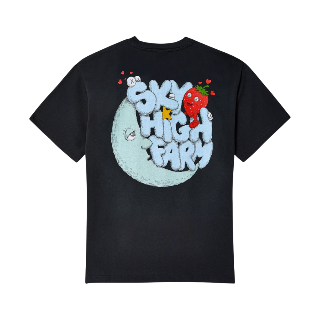 나이키 x 카우스 x 스카이 하이 팜 워크웨어 페레니얼 그래픽 티셔츠 블랙(Nike x Kaws x Sky High Farm Workwear Perennial Graphic T-Shirt Black) - 1