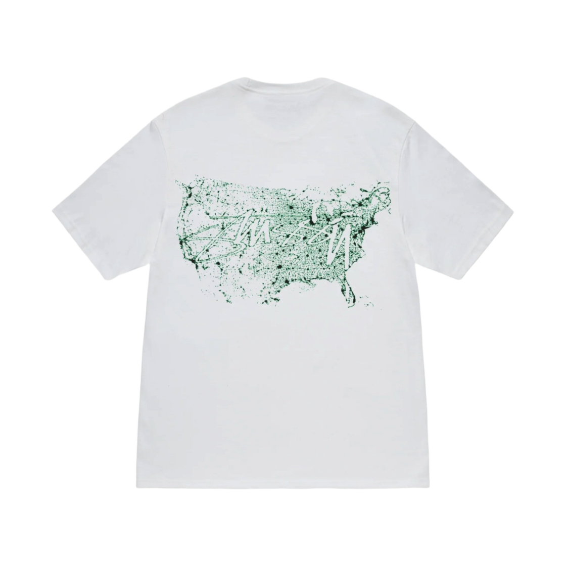 스투시 나이트 라이츠 티셔츠 화이트(Stussy Night Lights T-Shirt White) - 1