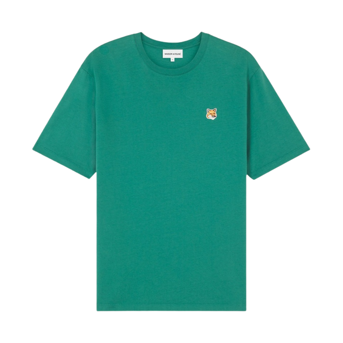 메종 키츠네 폭스 헤드 패치 레귤러 티셔츠 파인(Maison Kitsune Fox Head Patch Regular T-Shirt Pine)