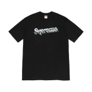 Supreme Chrome Logo T-Shirt Black - 20SS