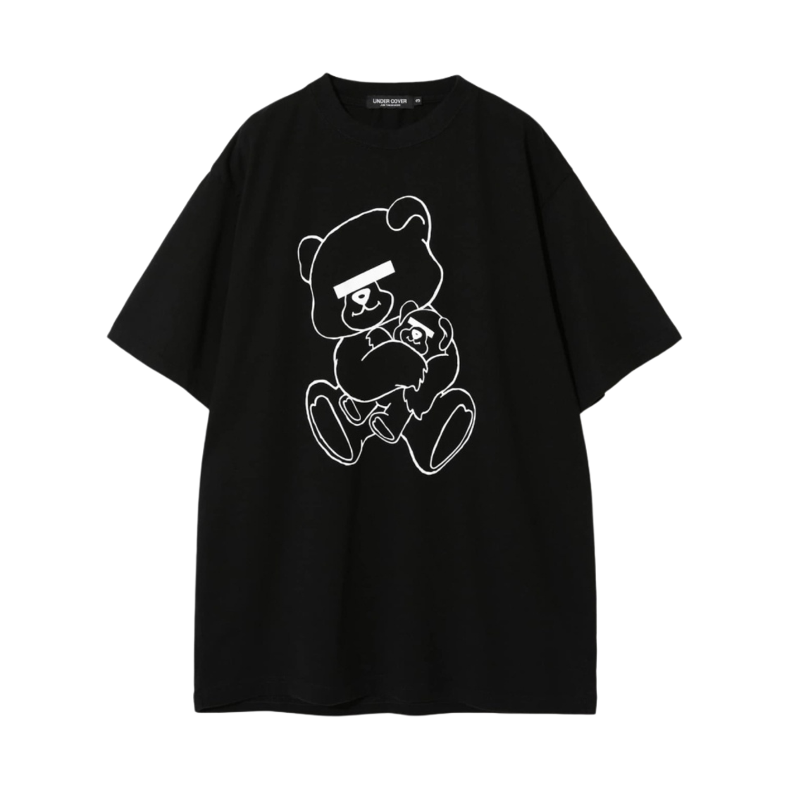 언더커버 UB0D3802 코튼 티셔츠 블랙(Undercover UB0D3802 Cotton T-shirt Black)