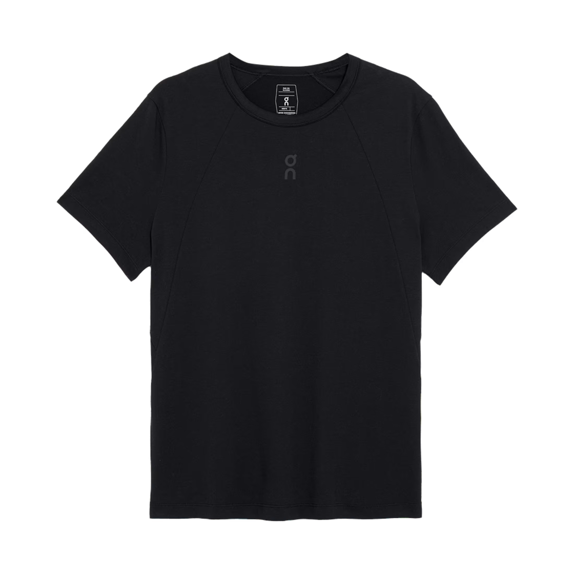 1ME10100553 On Running Trek T-Shirt Black