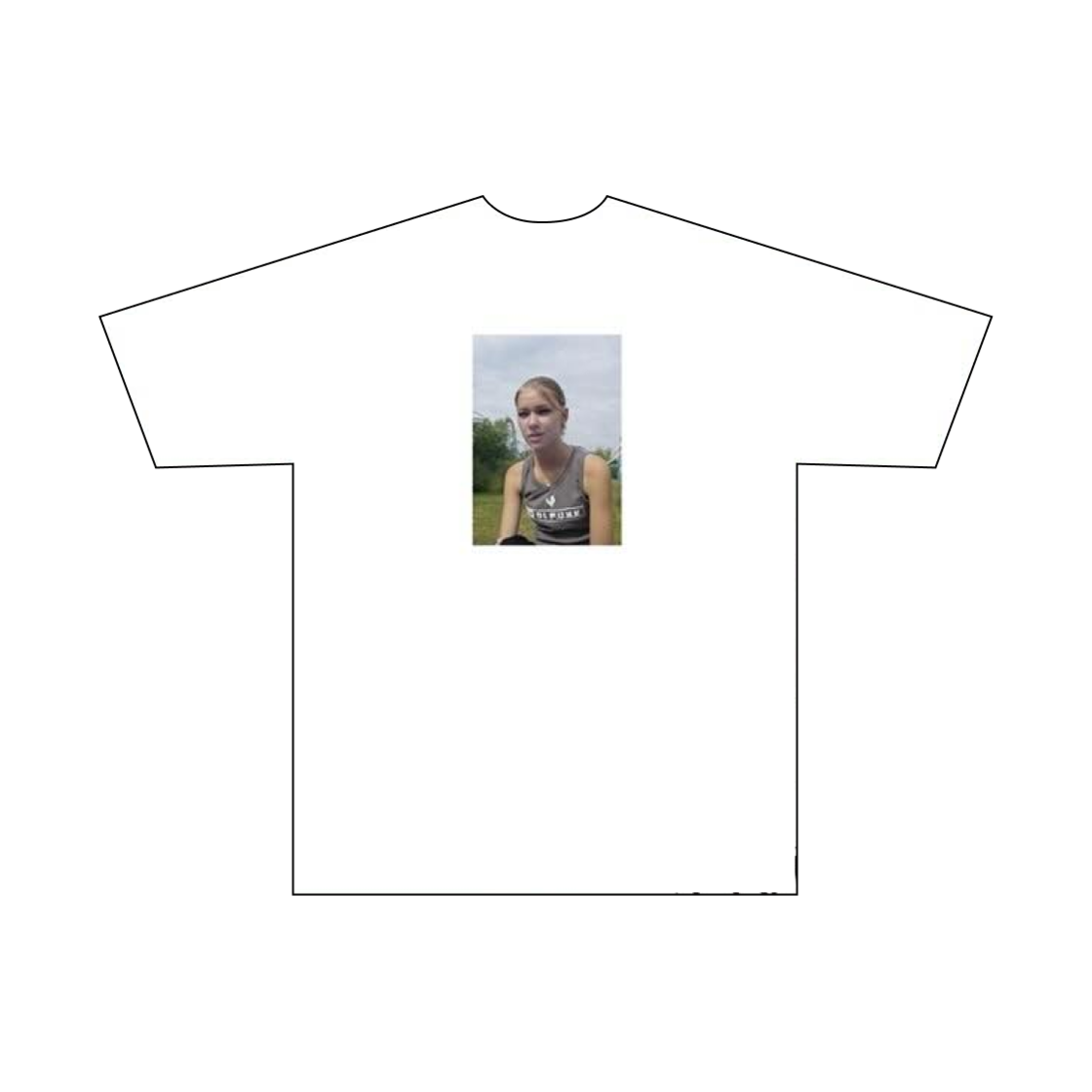 바나 라이브 티셔츠 화이트(BANA Live T-Shirt White)