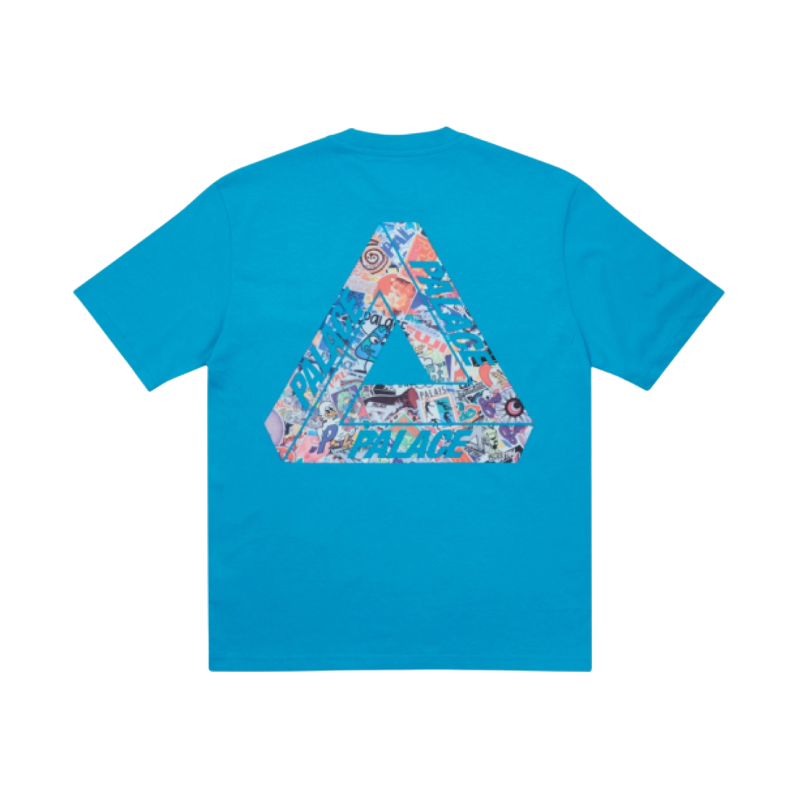 팔라스 트라이스티커 팩 티셔츠 페트롤 블루 - 21FW(Palace Tri-Sticker Pack T-Shirt Petrol Blue - 21FW) - 1