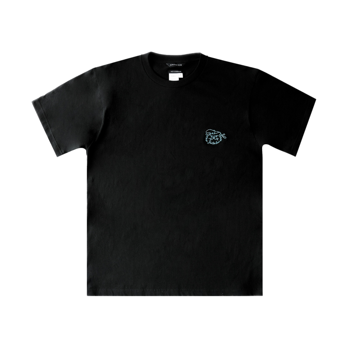 JTK_ARTISANAL_TL06 JTK ARTISANAL Embroidery T-Shirts Black