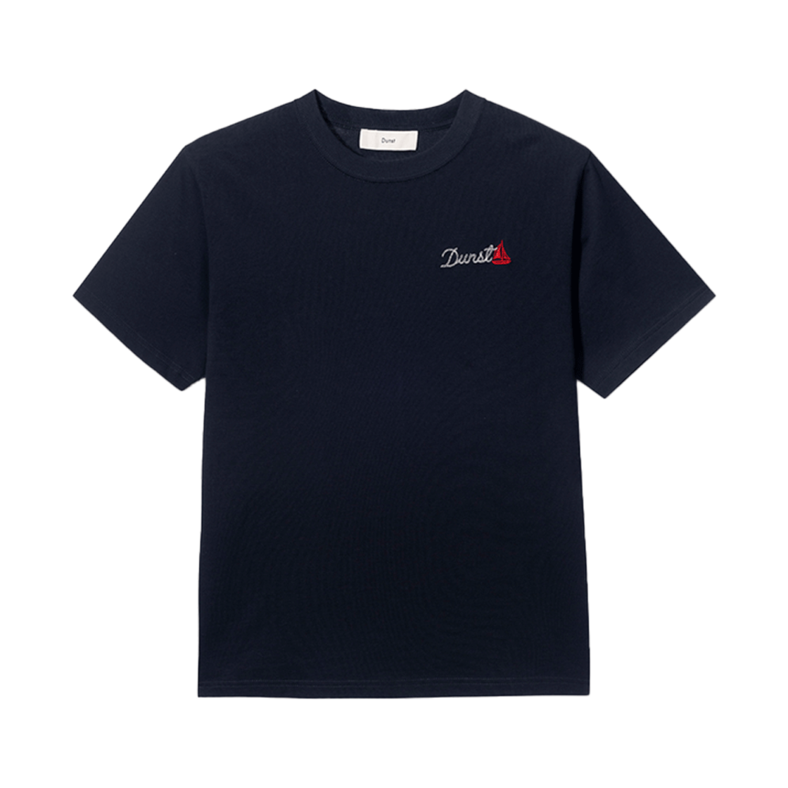 UDTS5B135N2_M_ Dunst Unisex Marine Logo T-Shirt French Navy