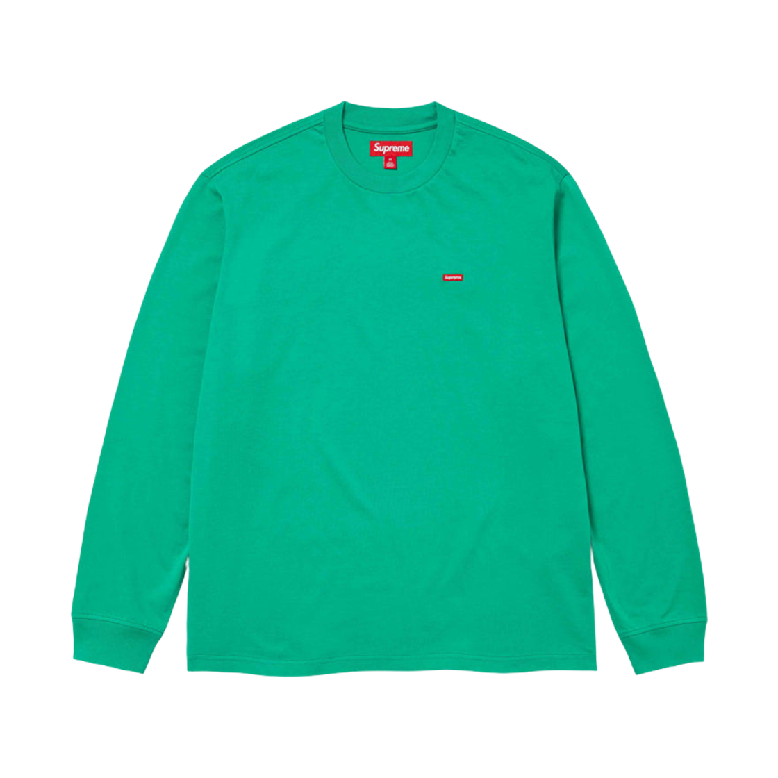 - Supreme Small Box LS T-Shirt Green - 24SS