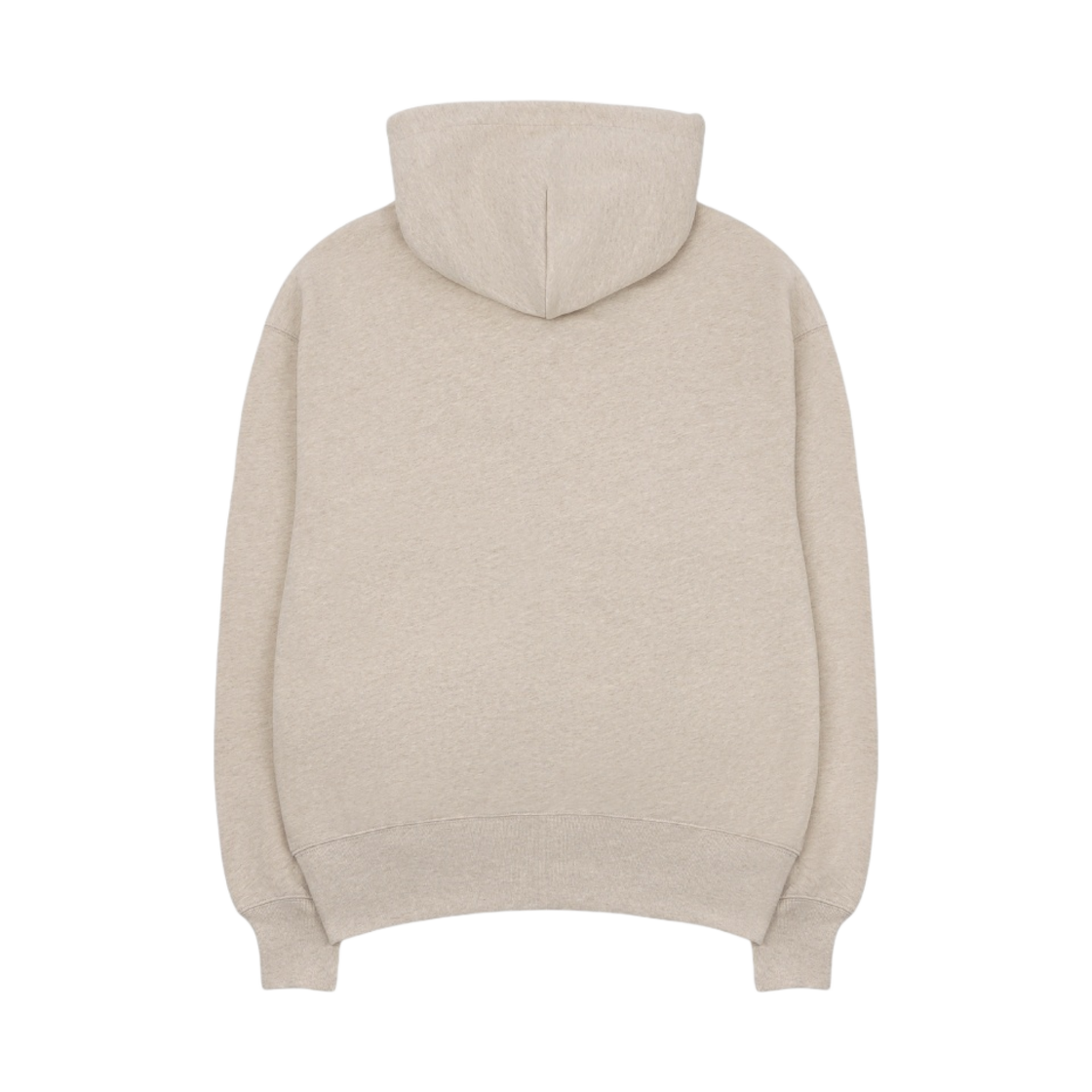 아크네 스튜디오 페이스 집업 후드 스웨트셔츠 오트밀 멜란지(Acne Studios Face Zip Up Hooded Sweatshirt Oatmeal Melange) - 2