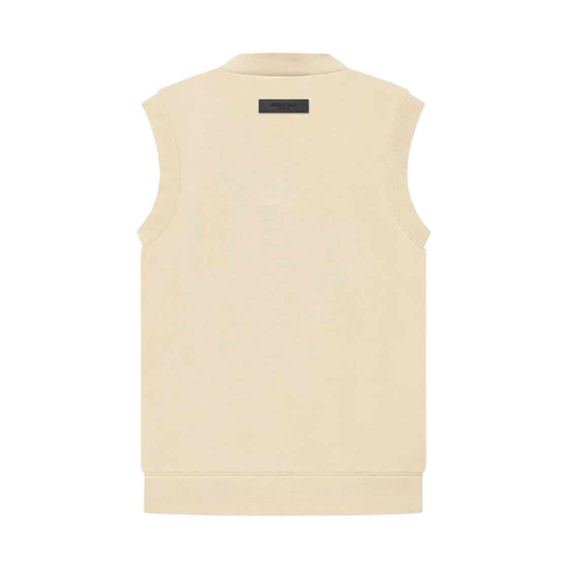 (W) 에센셜 브이넥 베스트 에그 쉘 - 22FW((W) Essentials V-Neck Vest Egg Shell - 22FW) - 2