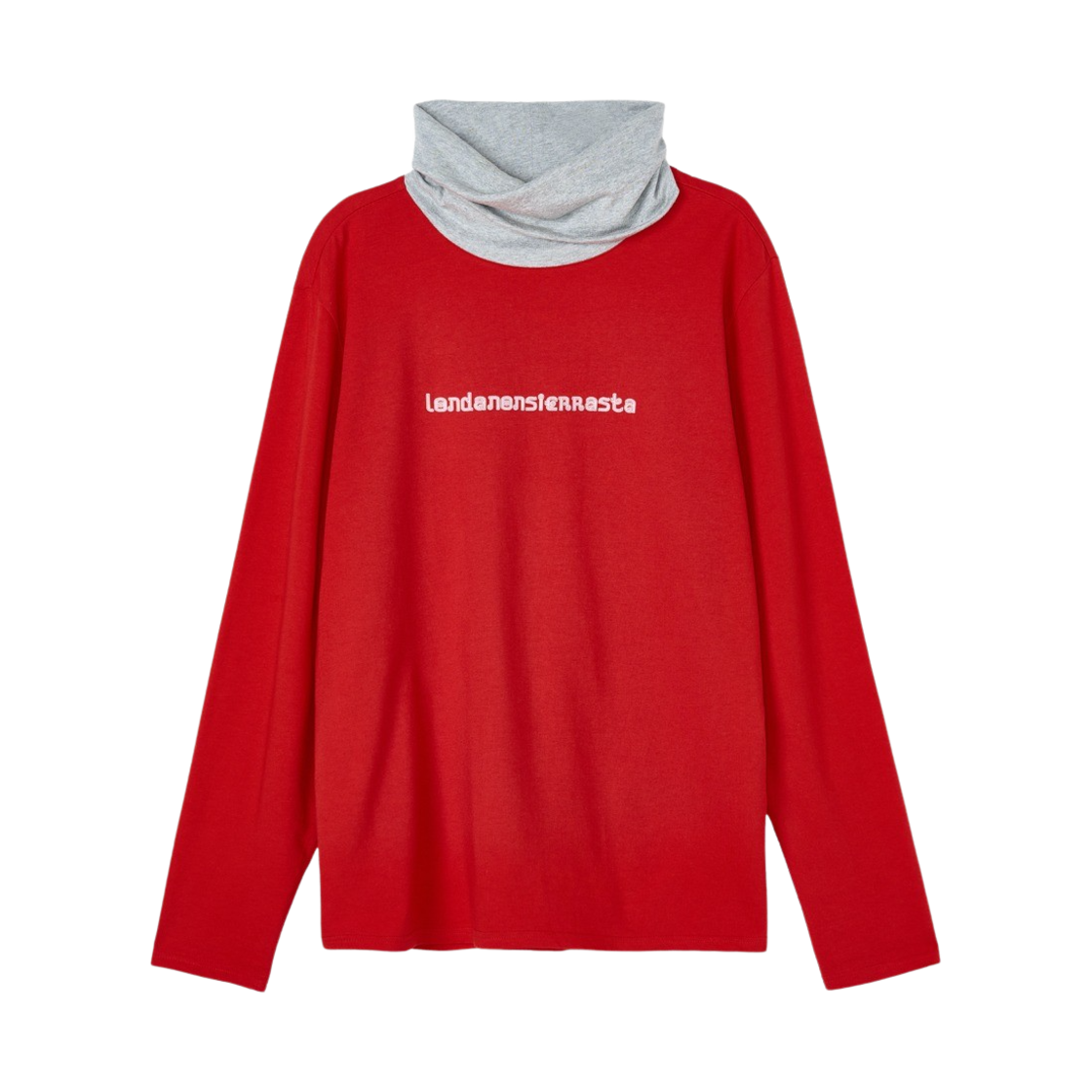 에크라손 하프페이스 롱슬리브 레드(Ecrzn Half Face Long Sleeve Red)