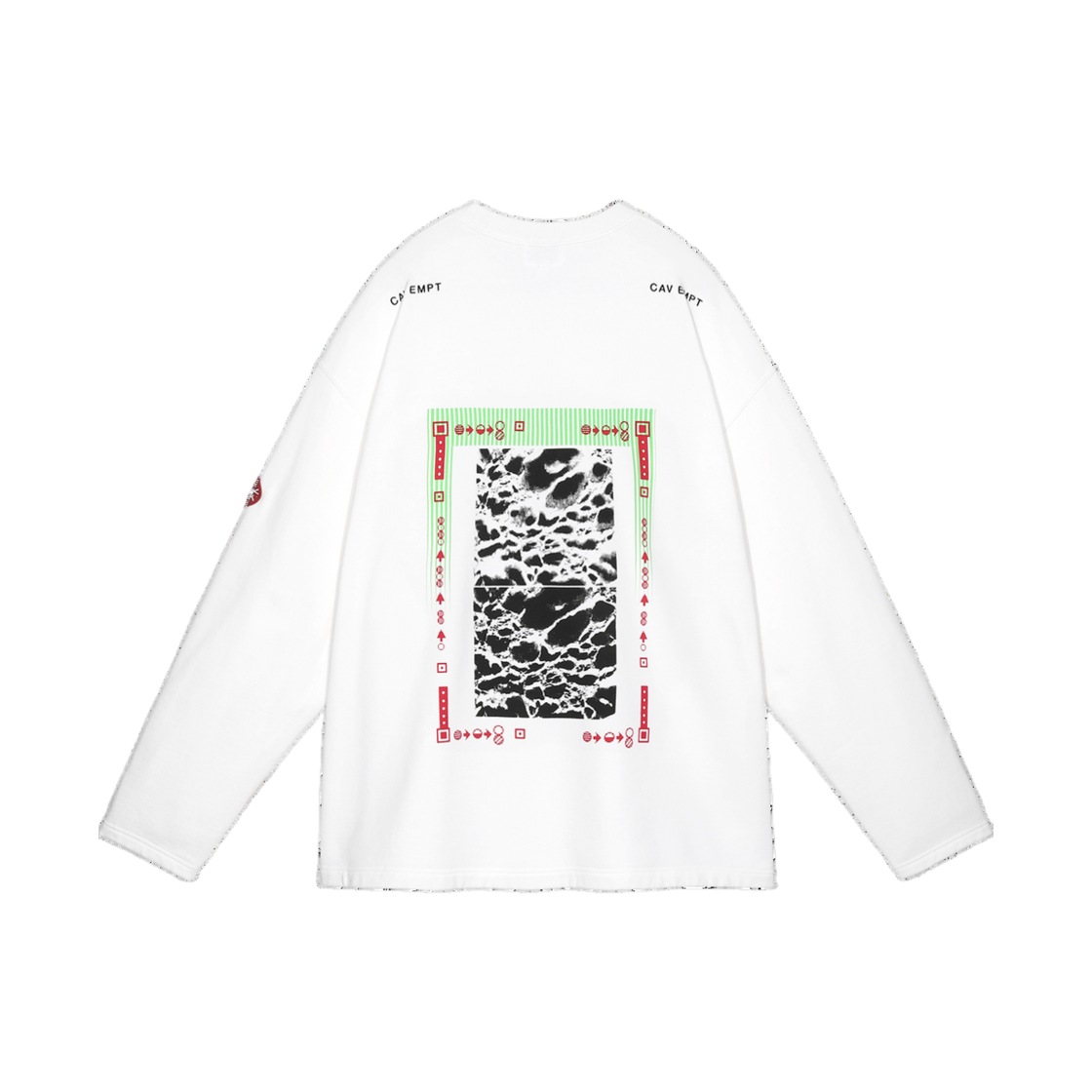 카브엠트 FK 볼로냐에디트 롱슬리브 화이트 - 25SS | Cav Empt