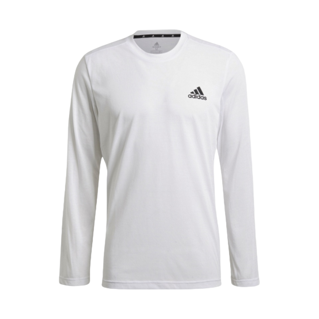아디다스 에어로레디 디자인 투 무브 필레디 스포츠 롱슬리브 티셔츠 화이트 - KR 사이즈(Adidas Aeroready Designed To Move Feelready Sport Long Sleeve T-Shirt White - KR Sizing) - 1