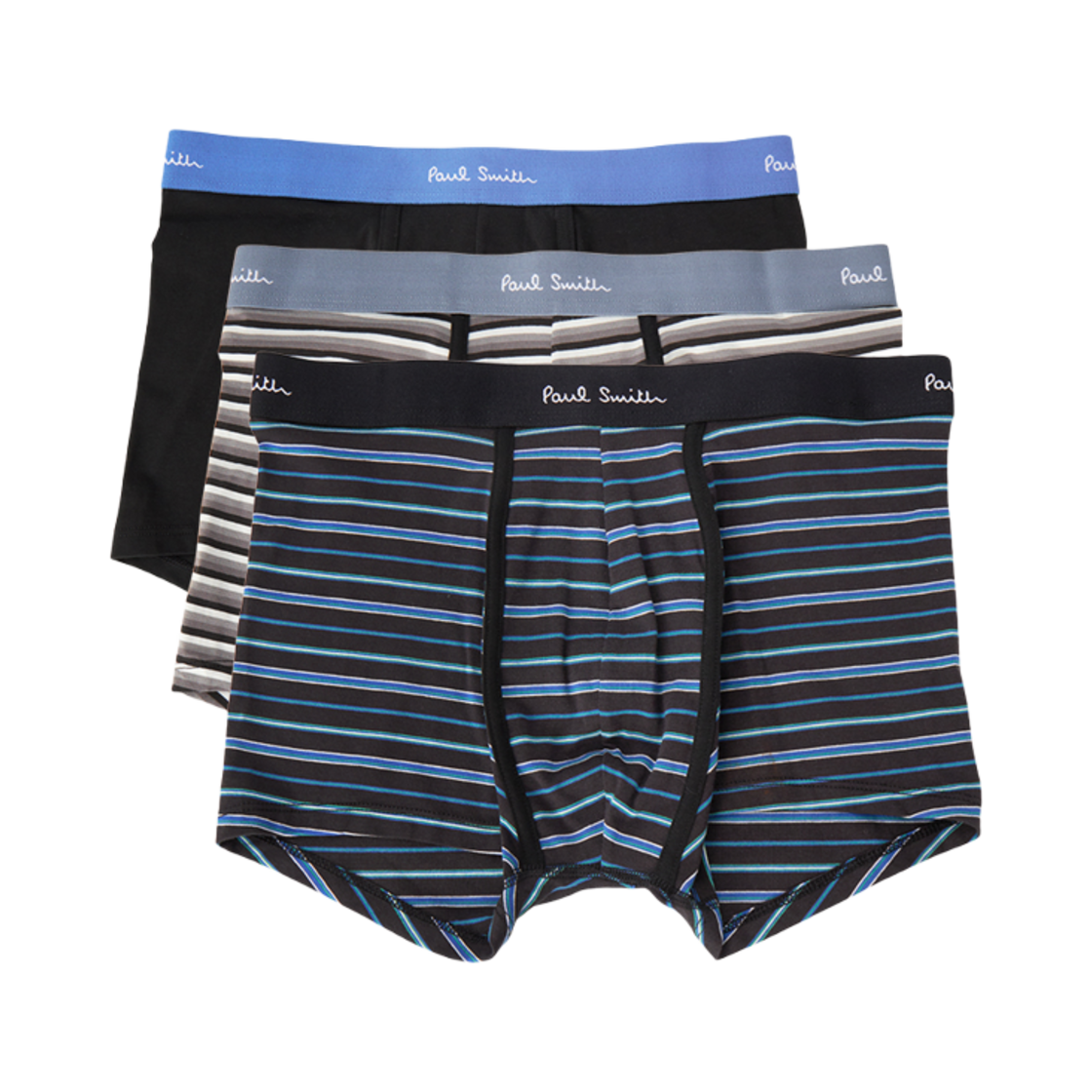 M1A-914-P3PK71-1A Paul Smith Underwear Black (3 Pack)