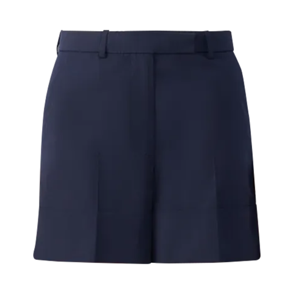 (W) 톰브라운 타이프라이터 클로스 색 쇼츠 네이비((W) Thom Browne Typewriter Cloth Sack Shorts Navy) - 1