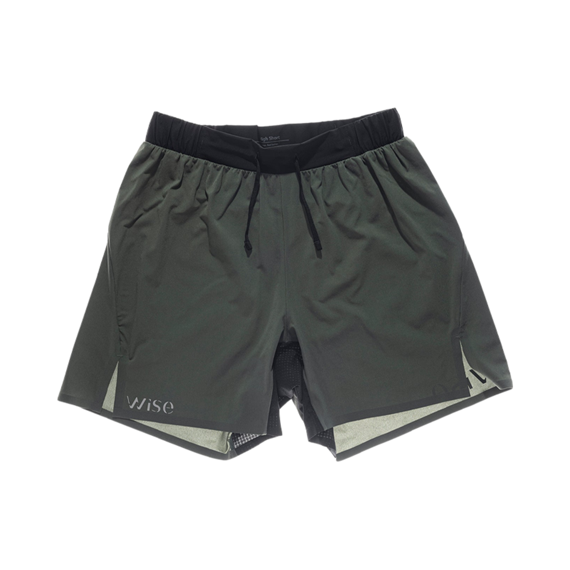 (W) 와이즈 하이 쇼츠 세이지 그린((W) Wise High Shorts Sage Green)