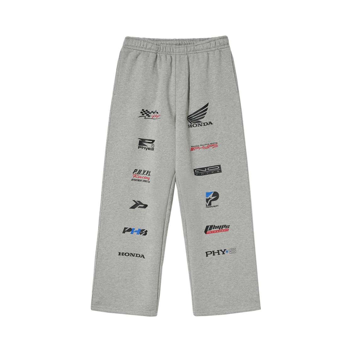 HEF1PT310AMG Honda Logo Artwork Sweat Pants Gray