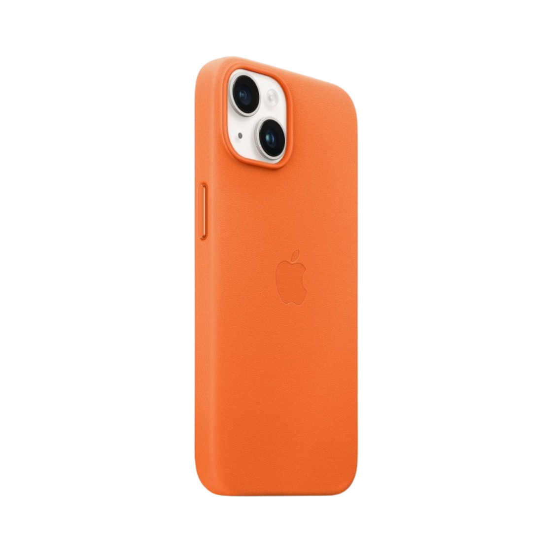 애플 맥세이프형 아이폰 14 가죽 케이스 오렌지(Apple iPhone 14 Leather Case with MagSafe Orange) - 2