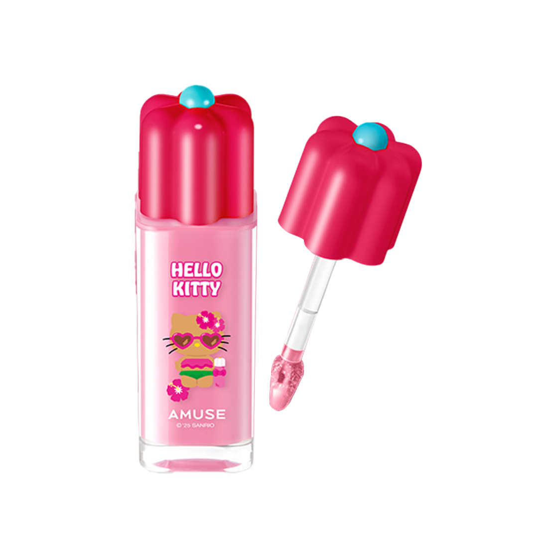 어뮤즈 x 헬로 키티 듀 틴트 08 자수정(Amuse x Hello Kitty Dew Tint 08 Amethyst)