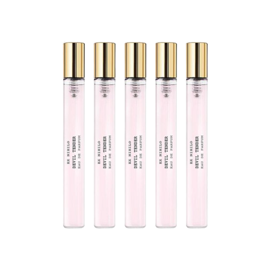 엑스니힐로 데빌 텐더 오 드 퍼퓸 세트 7.5ml x 5(Ex Nihilo Devil Tender Eau De Parfum Set 7.5ml x 5)