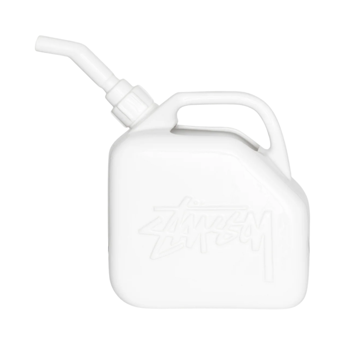 138935 Stussy Gas Can Vase Ceramic White