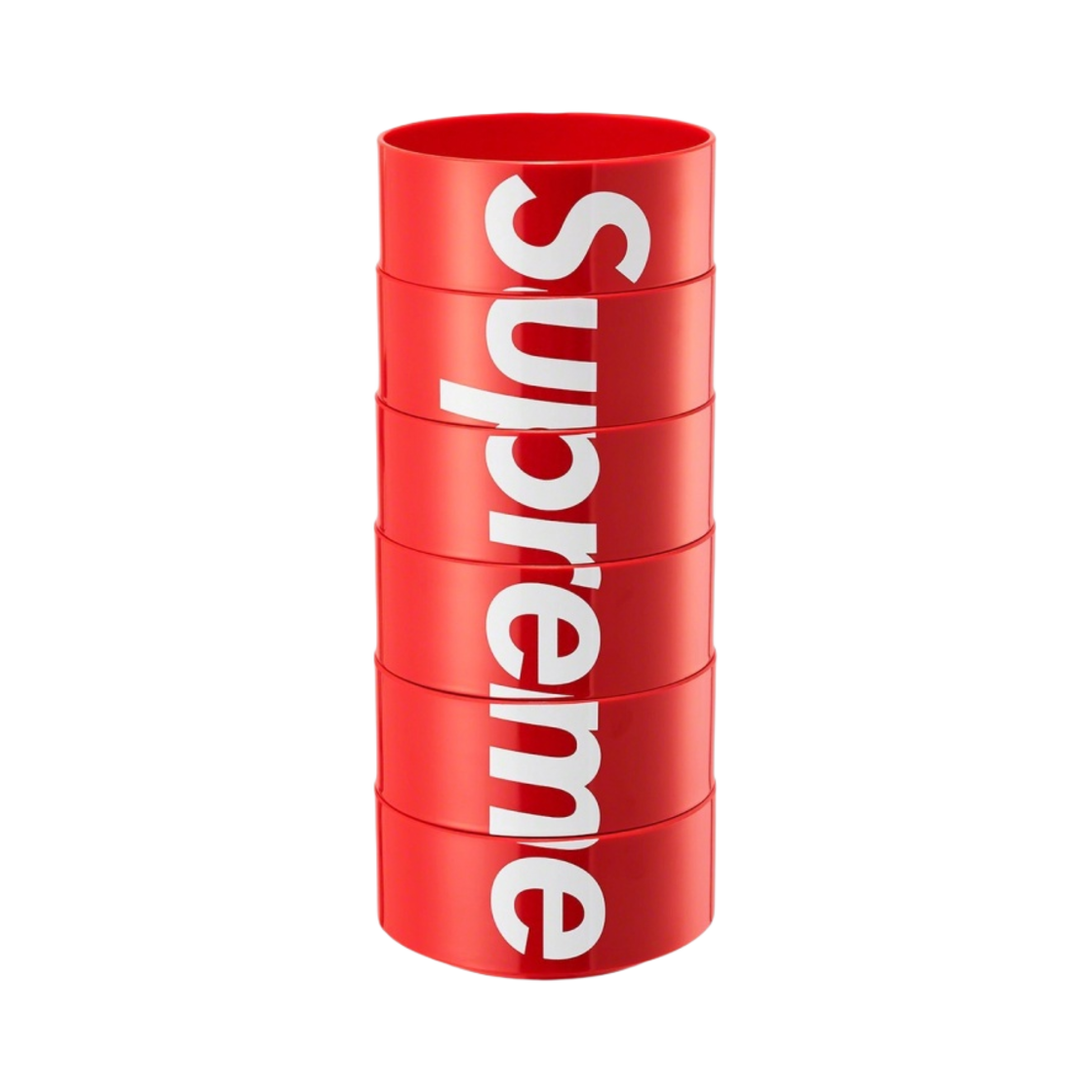슈프림 x 헬러 보울 레드 (6개 세트) - 23SS(Supreme x Heller Bowls Red (Set of 6) - 23SS)
