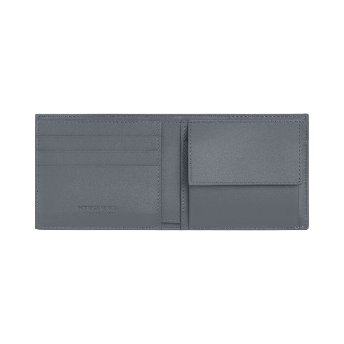 보테가 베네타 카세트 코인 반지갑 썬더(Bottega Veneta Cassette Bi-Fold Wallet with Coin Purse Thunder) - 2