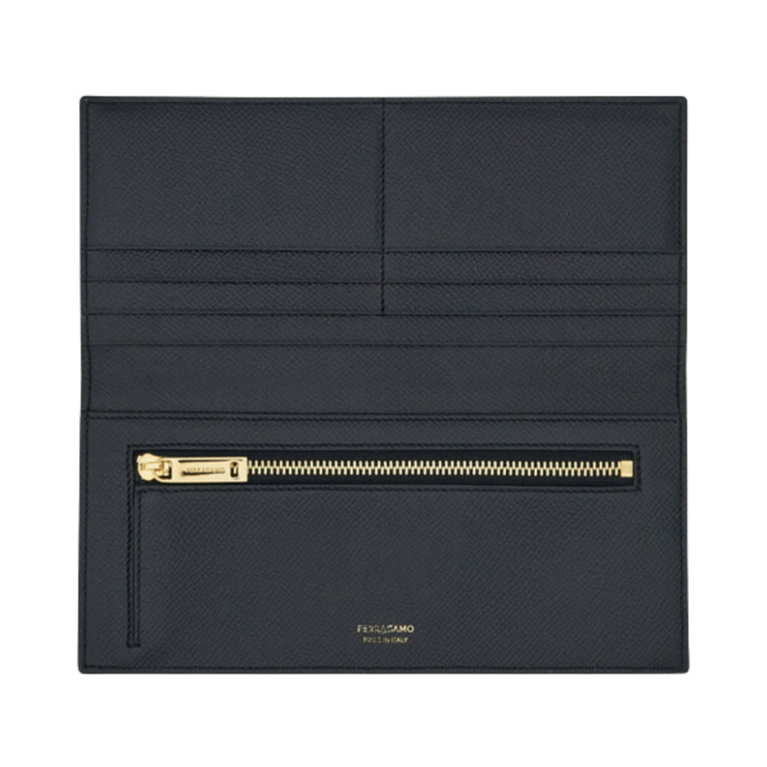 페라가모 간치니 오거나이저 월렛 블랙(Ferragamo Gancini Organizer Wallet Black) - 2