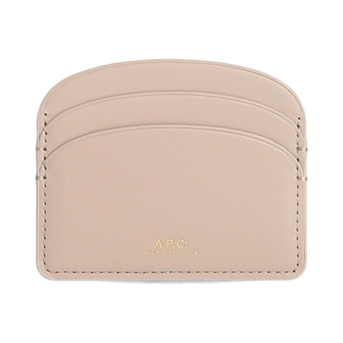 아페쎄 데미룬 카드 홀더 문 그레이(A.P.C. Demi-Lune Card Holder Moon Grey)