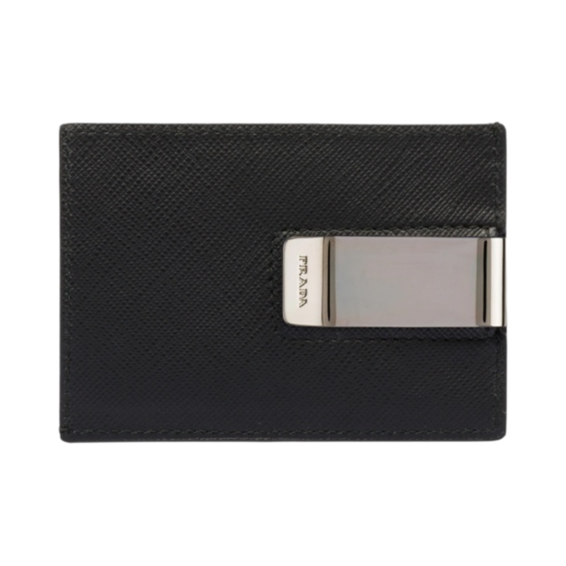 프라다 사피아노 레더 카드 홀더 블랙(Prada Saffiano Leather Card Holder Black) - 3