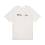(W) Matin Kim Logo T-Shirt White