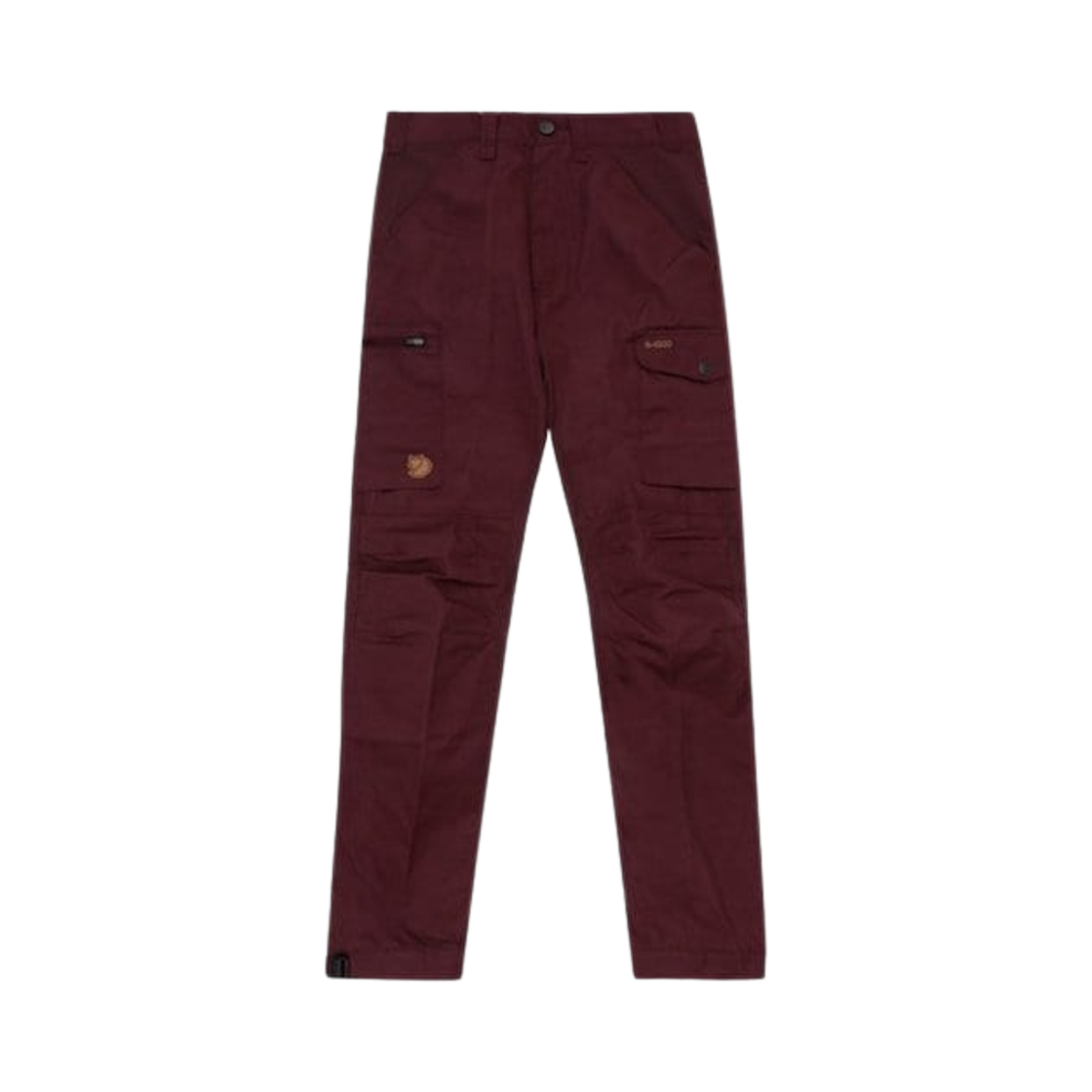 89829-357 (W) Fjallraven Kaipak Curved Trekking Trousers Burgundy