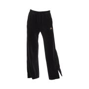 (W) Nike NSW High Waisted Wide Leg Velour Pants Black Baroque Brown