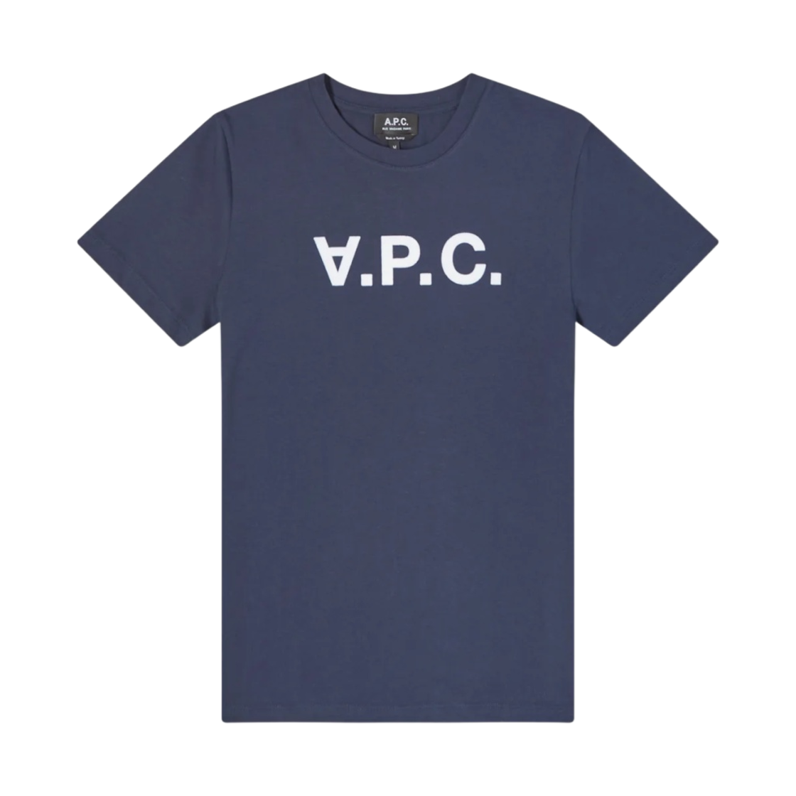 (W) 아페쎄 VPC 티셔츠 다크 네이비((W) A.P.C. VPC T-Shirt Dark Navy)
