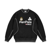 Palace Pen Pals Crew Black - 24SS