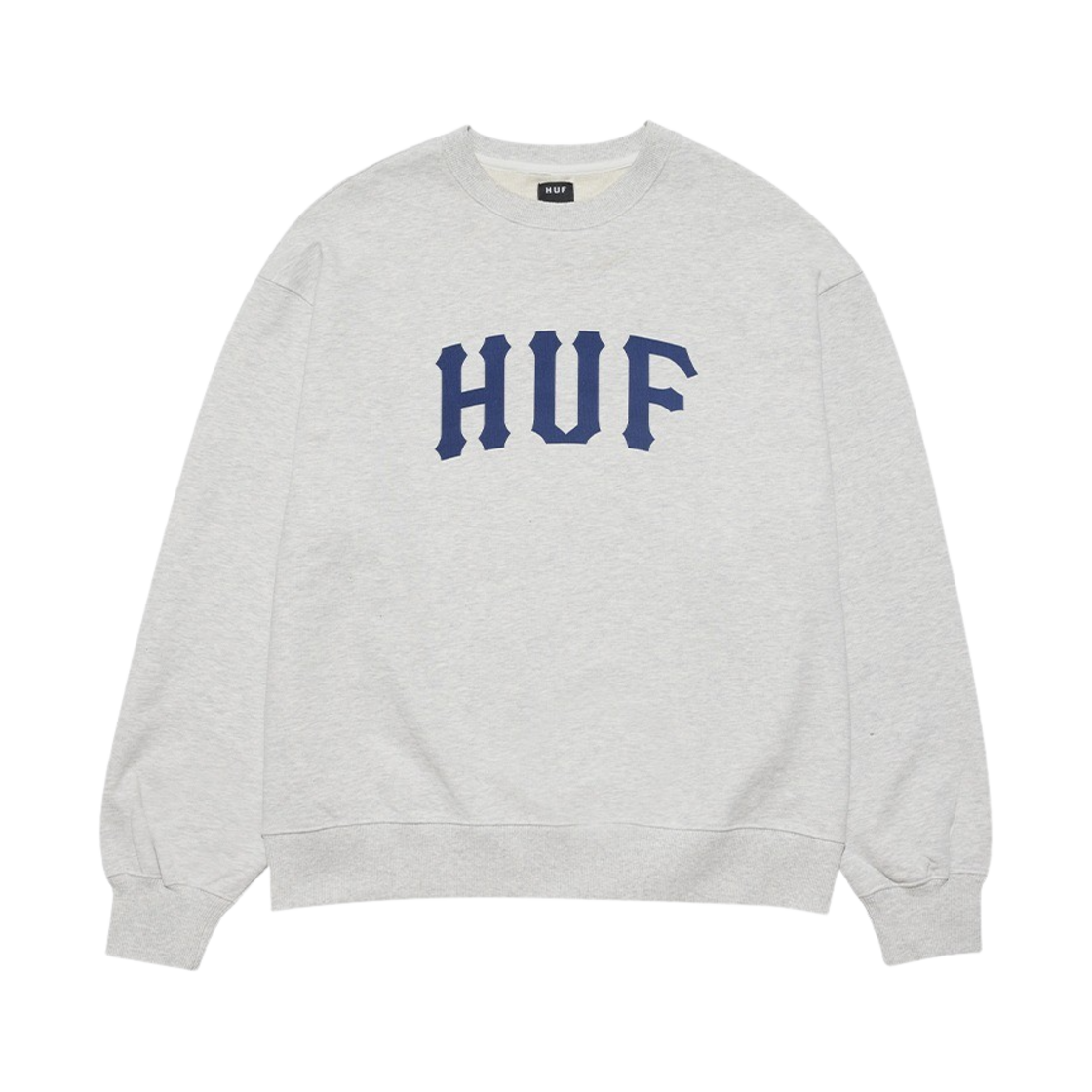 허프 아치 로고 크루넥 멜란지 그레이