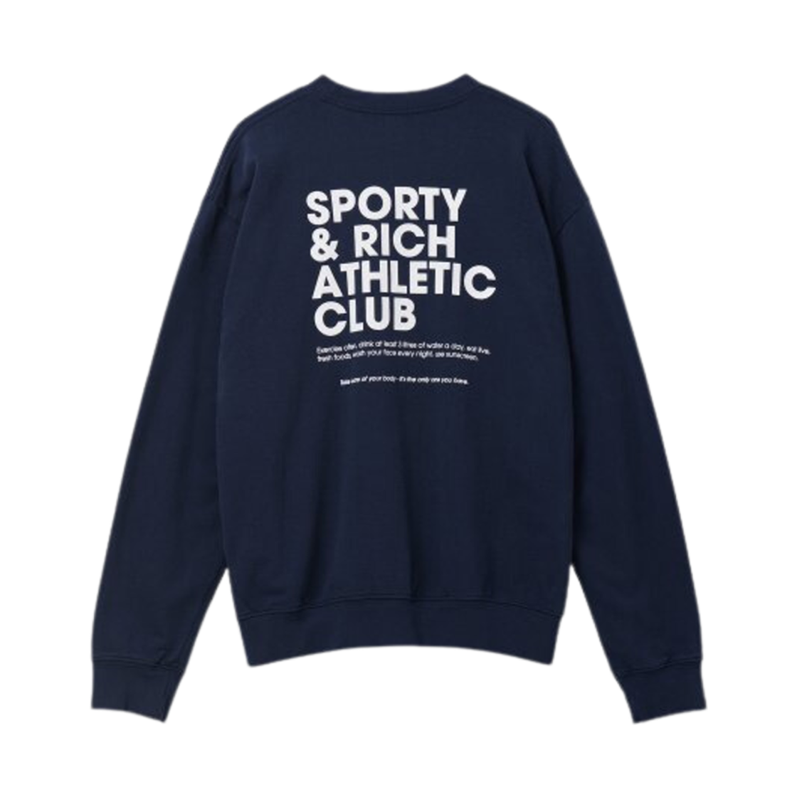 CR833NA Sporty & Rich Athletic Sweatshirt Navy